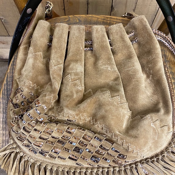 Jimmy Choo Tatum Fringe Suede Hobo Bag I ❤️ offers - Picture 15 of 16